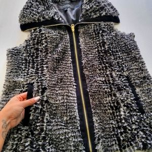 Faux Fur Marc New York Vest Size L
